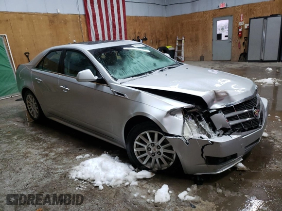 2011 Cadillac CTS Sedan Luxury with VIN 1G6DG5EY7B0155501, listed as a Copart auction lot 42505625 with 107,222 mi miles and Clean Title. Bid and sale history available at carsss.com. Image 4.