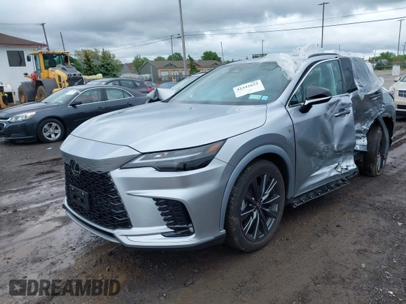 2025 Lexus RX 350 with VIN 2T2BAMCAXSC091011, listed as a IAAI auction lot 42342622 with 3,113 mi miles and . Bid and sale history available at DreamBid. Image 18.