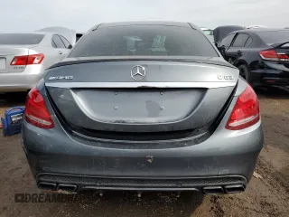 2018 Mercedes-Benz C 63 AMG with VIN 55SWF8GB6JU255249, listed as a Copart auction lot 50094455 with 61,693 mi miles and Salvage title. Bid and sale history available at DreamBid. Image 6.