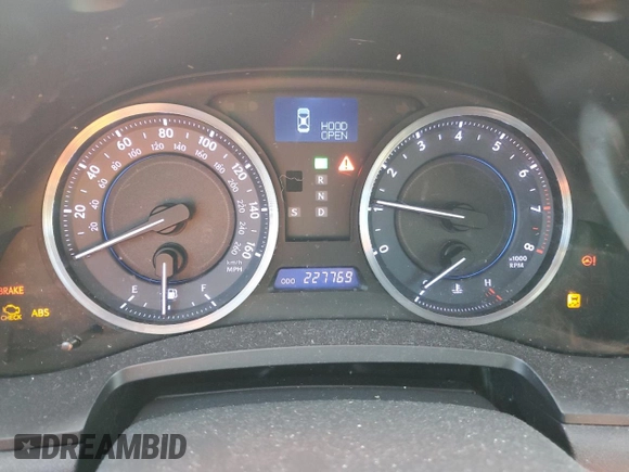 2011 Lexus IS 250 with VIN JTHCF5C25B5049625, listed as a Copart auction lot 47074985 with 227,769 mi miles and Salvage title. Bid and sale history available at DreamBid. Image 9.
