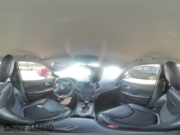 2020 Jeep Cherokee Latitude Plus with VIN 1C4PJMLB5LD501737, listed as a Copart auction lot 56775065 with 118,680 mi miles and Salvage title. Bid and sale history available at DreamBid. Image 14.