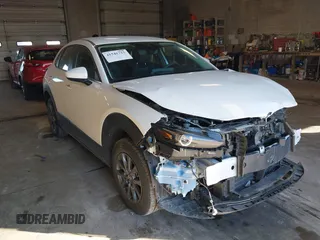 2023 Mazda CX-30 S with VIN 3MVDMBAM0PM583484, listed as a IAAI auction lot 41545723 with 19,689 mi miles and . Bid and sale history available at carsss.com. Image 1.
