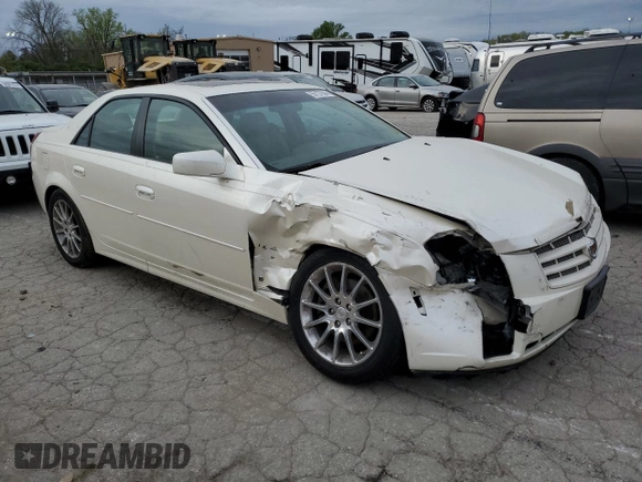 2007 Cadillac CTS with VIN 1G6DP577970107638, listed as a Copart auction lot 50127504 with 122,708 mi miles and Salvage Title. Bid and sale history available at carsss.com. Image 4.