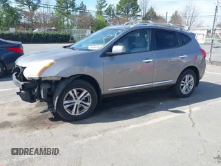 2012 Nissan Rogue SV with VIN JN8AS5MV2CW716874, listed as a IAAI auction lot 41820680 with 166,132 mi miles. Bid and sale history available at carsss.com. Image 17.