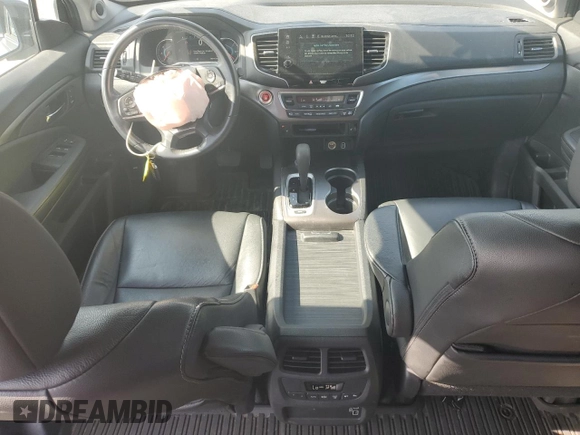 2019 Honda Pilot EX-L with VIN 5FNYF5H50KB034846, listed as a Copart auction lot 63022845 with 56,241 mi miles and Salvage title. Bid and sale history available at DreamBid. Image 8.