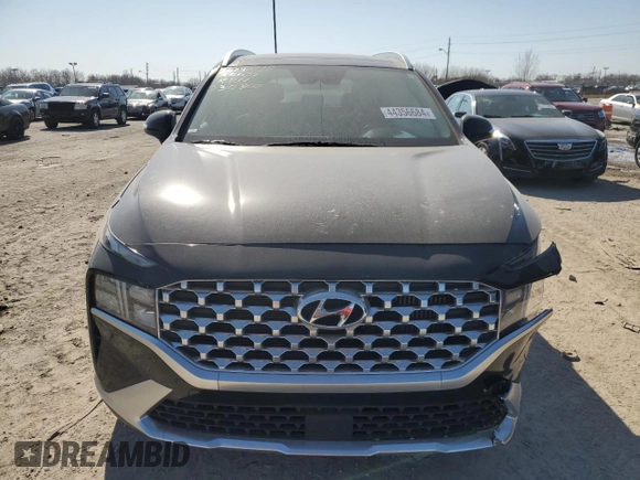 2022 Hyundai Santa Fe Hybrid SEL Premium with VIN KM8S3DA17NU030302, listed as a Copart auction lot 44356684 with 28,487 mi miles. Bid and sale history available at carsss.com. Image 5.