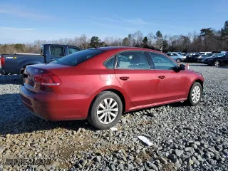 2015 Volkswagen Passat 1.8T Limited Edition with VIN 1VWAT7A31FC029153, listed as a Copart auction lot 45638115 with 148,602 mi miles and Salvage Title. Bid and sale history available at carsss.com. Image 3.