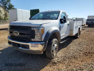 2017 Ford Super Duty F-450 DRW XLT with VIN 1FDTF4GY0HDA05469, listed as a Copart auction lot 52055895 with 123,178 mi miles and Clean Title. Bid and sale history available at carsss.com. Image 1.