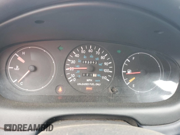 1994 Geo Prizm z VIN 1Y1SK5364RZ023169, wystawiony jako Copart lot #78828524 z przebiegiem 93 093 mil mil oraz Szkoda całkowita • Salvage title. Historia ofert i sprzedaży dostępna na DreamBid. Obrazek 9.