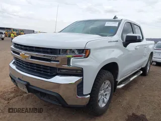2021 Chevrolet Silverado 1500 LT with VIN 3GCUYDED0MG249882, listed as a IAAI auction lot 41779916 with 106,357 mi miles. Bid and sale history available at carsss.com. Image 2.