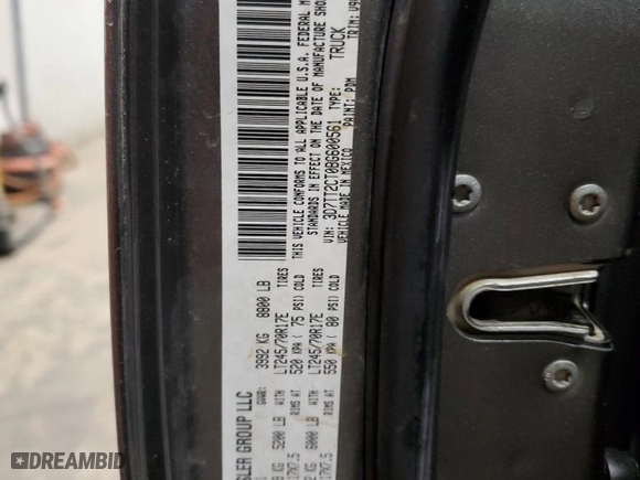 2011 Ram 2500 SLT with VIN 3D7TT2CT0BG600561, listed as a Copart auction lot 49822465 with 111,586 mi miles and Salvage Title. Bid and sale history available at carsss.com. Image 12.