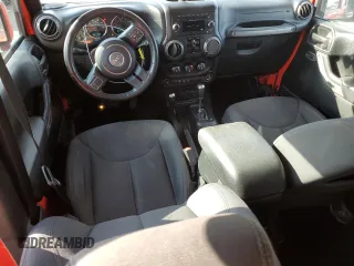 2018 Jeep Wrangler JK Unlimited Sport S with VIN 1C4HJWDGXJL855671, listed as a Copart auction lot 84122204 with 86,527 mi miles and Salvage Title. Bid and sale history available at carsss.com. Image 8.