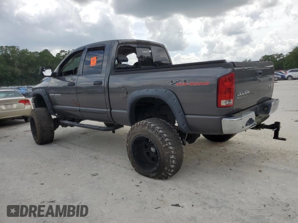 2004 Dodge 2500 SLT z VIN 3D7KU28D44G173723, wystawiony jako Copart lot #52276105 z przebiegiem 130 097 mil mil oraz Czysty tytuł • Clean title. Historia ofert i sprzedaży dostępna na DreamBid. Obrazek 2.