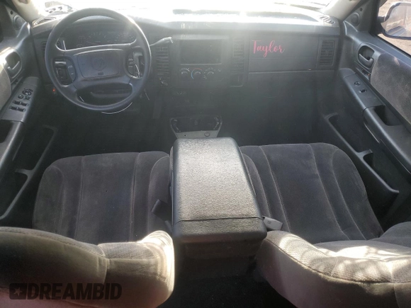 2002 Dodge Dakota SLT with VIN 1B7HG48N42S588224, listed as a Copart auction lot 87807265 with 69,817 mi miles and Salvage Title. Bid and sale history available at carsss.com. Image 8.