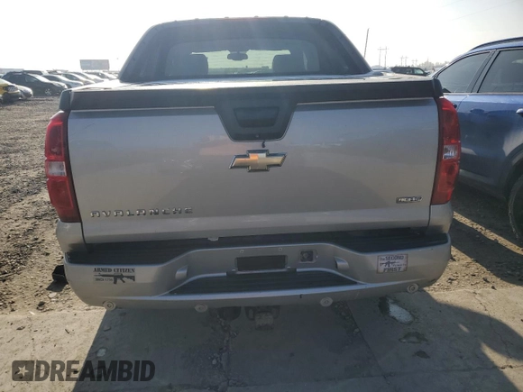 2008 Chevrolet Avalanche LT w/3LT with VIN 3GNFK12398G284843, listed as a Copart auction lot 83497794 with 191,627 mi miles and Salvage Title. Bid and sale history available at carsss.com. Image 6.