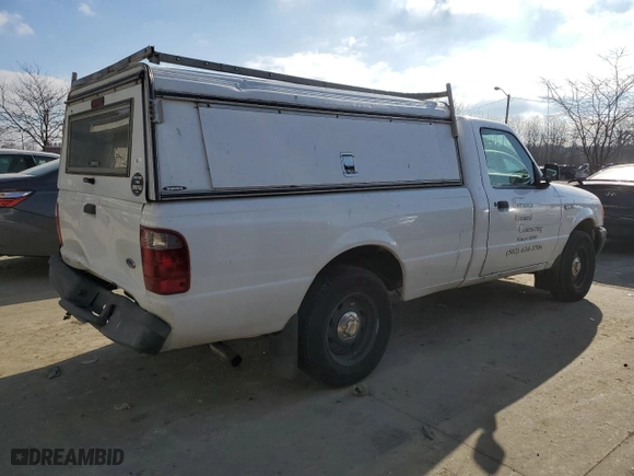 2002 Ford Ranger XL with VIN 1FTYR10D82PA96777, listed as a Copart auction lot 48291035 with 110,514 mi miles and Salvage Title. Bid and sale history available at carsss.com. Image 3.