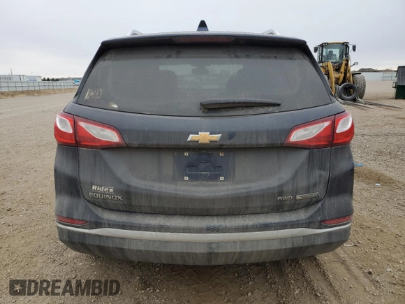 2018 Chevrolet Equinox Premier with VIN 3GNAXVEV8JS528324, listed as a Copart auction lot 50145285 with 43,462 mi miles and Salvage Title. Bid and sale history available at DreamBid. Image 6.