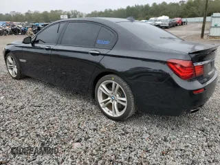 2013 BMW 7 Series 750Li z VIN WBAYE8C53DD131817, wystawiony jako Copart lot #79615564 z przebiegiem 125 737 mil mil oraz Szkoda całkowita • Salvage title. Historia ofert i sprzedaży dostępna na DreamBid. Obrazek 2.