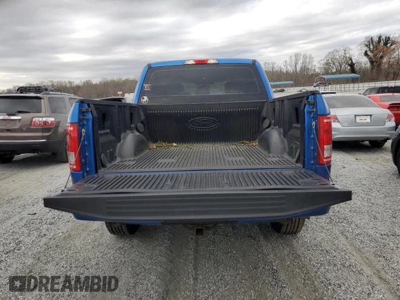2015 Ford F-150 XLT with VIN 1FTEW1EF7FFC18014, listed as a Copart auction lot 49843605 with 122,701 mi miles and Salvage Title. Bid and sale history available at carsss.com. Image 6.