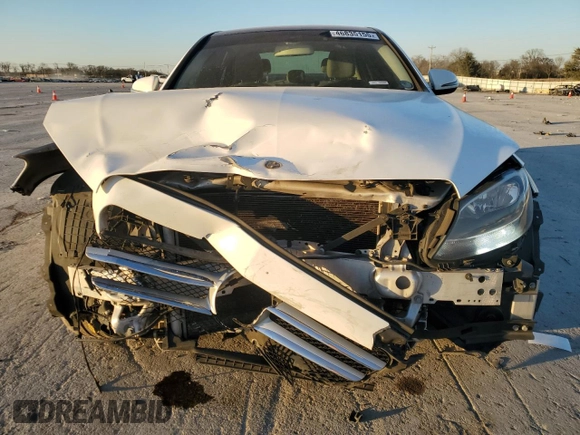 2017 Mercedes-Benz C 300 with VIN 55SWF4KB4HU212748, listed as a Copart auction lot 46835155 with 123,246 mi miles and Salvage Title. Bid and sale history available at carsss.com. Image 5.