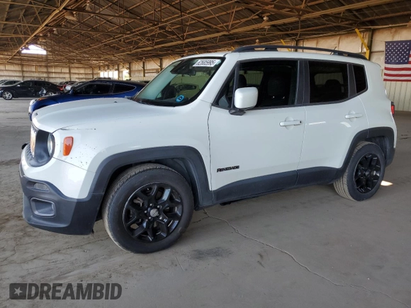 2017 Jeep Renegade Altitude with VIN ZACCJABB8HPE95746, listed as a Copart auction lot 62685995 with 109,666 mi miles and Salvage title. Bid and sale history available at DreamBid. Image 1.