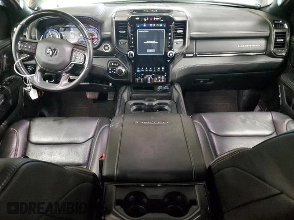 2022 Ram 1500 with VIN 1C6SRFPM1NN345727, listed as a Copart auction lot 79448554 with 41,775 mi miles and Salvage title. Bid and sale history available at DreamBid. Image 8.