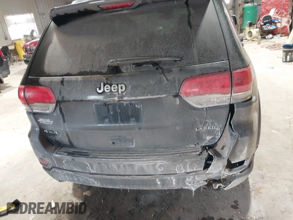 2017 Jeep Grand Cherokee Laredo with VIN 1C4RJFAG6HC661836, listed as a IAAI auction lot 41622814 with 134,509 mi miles. Bid and sale history available at carsss.com. Image 16.