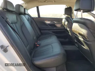 2017 BMW 7 Series 740i with VIN WBA7E2C32HG740649, listed as a Copart auction lot 45593145 with 122,793 mi miles and Salvage Title. Bid and sale history available at carsss.com. Image 10.