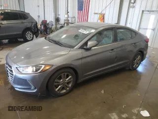 2018 Hyundai Elantra SEL with VIN 5NPD84LF4JH321822, listed as a Copart auction lot 56046775 with 106,009 mi miles and Clean Title. Bid and sale history available at DreamBid. Image 1.