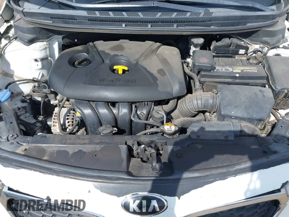 2014 Kia Forte EX with VIN KNAFX4A89E5232153, listed as a IAAI auction lot 41902512 with 133,978 mi miles. Bid and sale history available at carsss.com. Image 10.