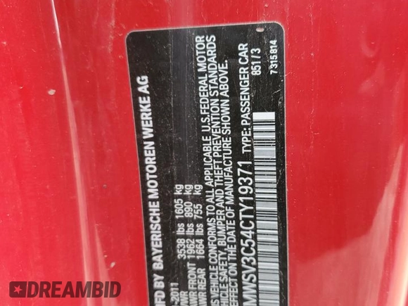 2012 MINI Hardtop S z VIN WMWSV3C54CTY19371, wystawiony jako Copart lot #49399615 z przebiegiem 240 306 mil mil oraz Szkoda całkowita • Salvage title. Historia ofert i sprzedaży dostępna na DreamBid. Obrazek 12.