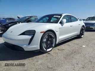 2024 Porsche Taycan 4S with VIN WP0AB2Y18RSA35364, listed as a Copart auction lot 73881604 with 1,538 mi miles and Non repairable. Bid and sale history available at DreamBid. Image 1.