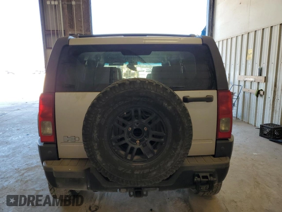 2006 Hummer H3 with VIN 5GTDN136868135934, listed as a Copart auction lot 77575104 with 151,580 mi miles and Clean Title. Bid and sale history available at carsss.com. Image 6.