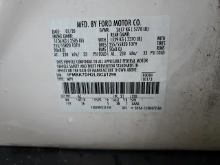 2020 Ford Explorer XLT with VIN 1FMSK7DH2LGC41299, listed as a Copart auction lot 75872593 with Not Provided miles and Non Repairable. Bid and sale history available at carsss.com. Image 13.