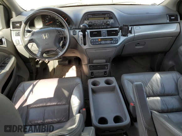 2008 Honda Odyssey EX-L with VIN 5FNRL387X8B417950, listed as a Copart auction lot 52579045 with 166,831 mi miles and Salvage Title. Bid and sale history available at carsss.com. Image 8.