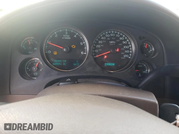 2009 Chevrolet Tahoe LTZ with VIN 1GNFK33039J125428, listed as a Copart auction lot 57962875 with 245,554 mi miles and Salvage title. Bid and sale history available at DreamBid. Image 9.
