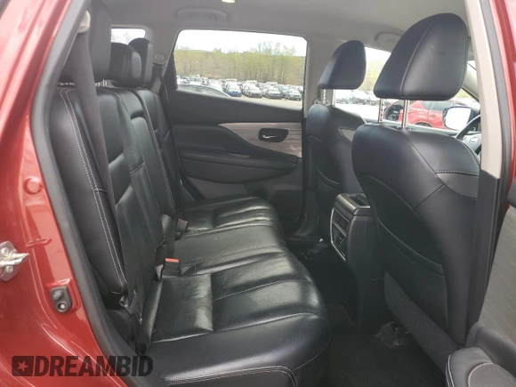 2016 Nissan Murano SL z VIN 5N1AZ2MH3GN115433, wystawiony jako Copart lot #55054515 z przebiegiem 105 035 mil mil oraz Szkoda całkowita • Salvage title. Historia ofert i sprzedaży dostępna na DreamBid. Obrazek 11.
