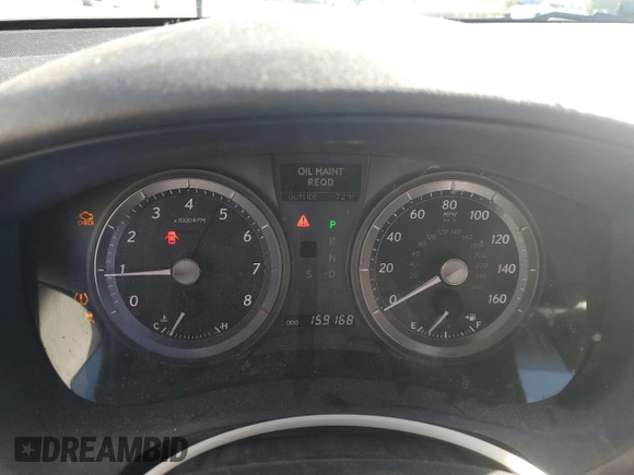 2007 Lexus ES 350 with VIN JTHBJ46G172023849, listed as a Copart auction lot 51713655 with 159,168 mi miles and Salvage Title. Bid and sale history available at carsss.com. Image 9.