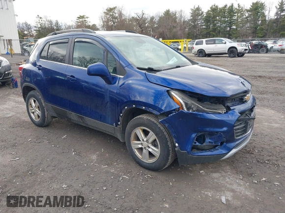 2017 Chevrolet Trax LT with VIN 3GNCJPSB5HL145896, listed as a IAAI auction lot 41840482 with 148,963 mi miles. Bid and sale history available at carsss.com. Image 1.
