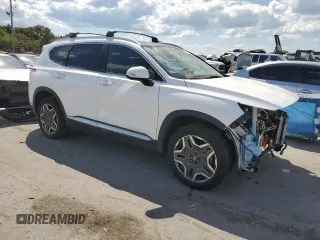 2022 Hyundai Santa Fe Hybrid Limited with VIN KM8S5DA18NU024602, listed as a Copart auction lot 70199524 with 30,780 mi miles and Salvage Title. Bid and sale history available at carsss.com. Image 4.