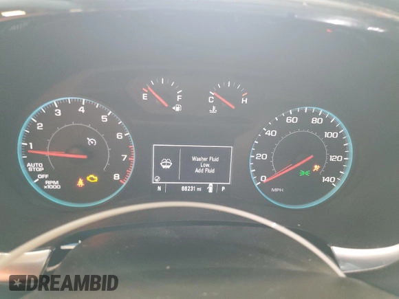 2021 Chevrolet Traverse LS with VIN 1GNERFKW5MJ222976, listed as a Copart auction lot 61166715 with 66,231 mi miles and Salvage title. Bid and sale history available at DreamBid. Image 9.
