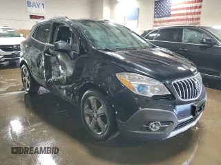 2013 Buick Encore Leather with VIN KL4CJCSB9DB205797, listed as a Copart auction lot 48327465 with 184,086 mi miles and Salvage Title. Bid and sale history available at carsss.com. Image 4.