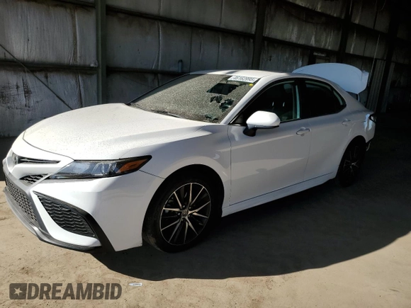2021 Toyota Camry SE Nightshade with VIN 4T1G11AK7MU590970, listed as a Copart auction lot 46162995 with 120,630 mi miles and Salvage Title. Bid and sale history available at carsss.com. Image 1.