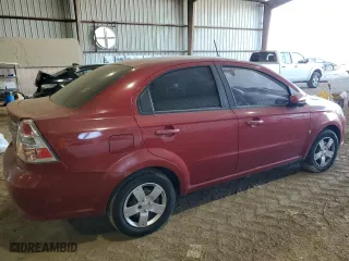 2009 Chevrolet Aveo LS with VIN KL1TD56E39B691552, listed as a Copart auction lot 82042284 with 0 mi miles and Clean Title. Bid and sale history available at carsss.com. Image 3.