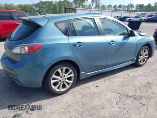2010 Mazda Mazda3 s Grand Touring with VIN JM1BL1H50A1187855, listed as a IAAI auction lot 41981316 with 198,618 mi miles. Bid and sale history available at carsss.com. Image 4.