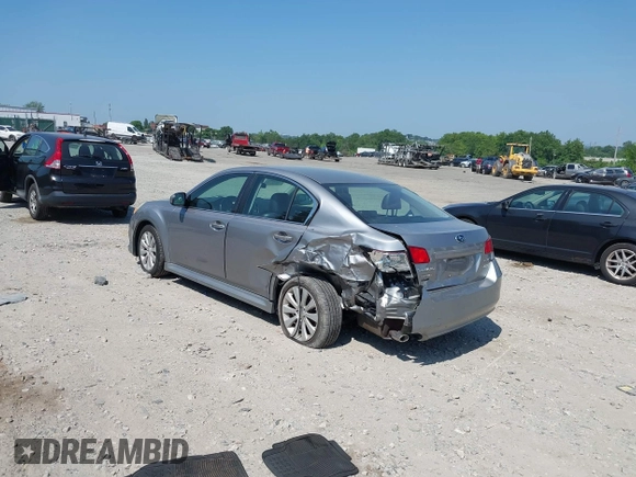 2010 Subaru Legacy Limited Moon with VIN 4S3BMBK67A3227406, listed as a IAAI auction lot 42581962 with 106,406 mi miles and . Bid and sale history available at DreamBid. Image 3.
