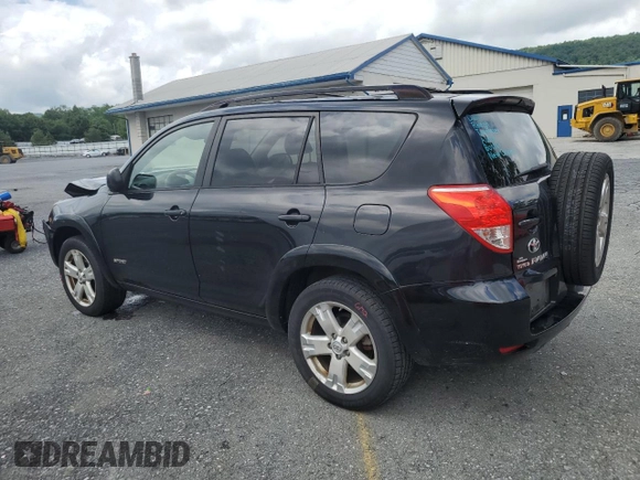 2006 Toyota RAV4 Sport with VIN JTMBD32V066007088, listed as a Copart auction lot 61424555 with 175,276 mi miles and Salvage title. Bid and sale history available at DreamBid. Image 2.