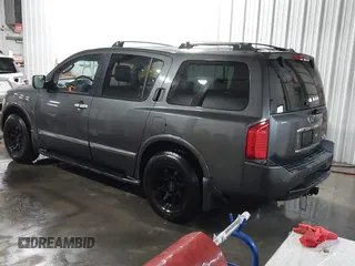2004 Infiniti QX56 with VIN 5N3AA08C14N812225, listed as a IAAI auction lot 41496326 with 213,916 mi miles. Bid and sale history available at carsss.com. Image 3.