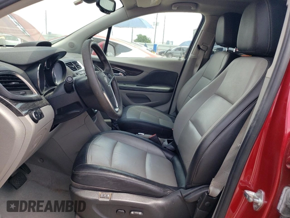 2016 Buick Encore Leather with VIN KL4CJCSB4GB731128, listed as a Copart auction lot 53834435 with 85,990 mi miles and Salvage Title. Bid and sale history available at DreamBid. Image 7.