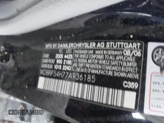 2007 Mercedes-Benz C 280 Luxury с VIN WDBRF54H77A936185, выставлен на аукционе IAAI как лот 42009730 с пробегом Не указан миль и . История ставок и продаж доступна на DreamBid. Изображение 9.